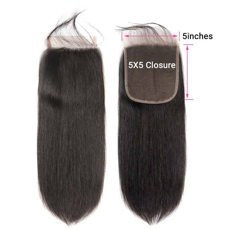 CLOSURE BRESILIENNE 5*5